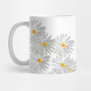 Flower white minimal margarita daisy Mug